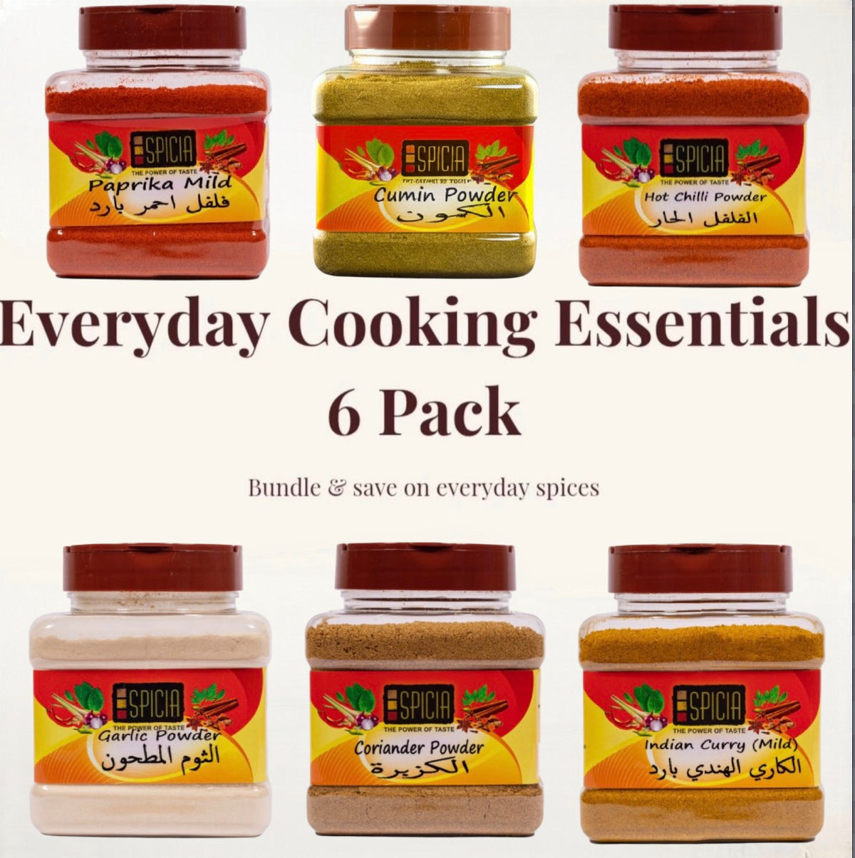 Everyday Cooking Essentials – 6 Pack