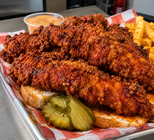Nashville hot crispy chicken